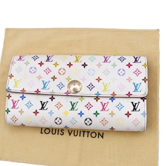 LOUIS VUITTON Porte Monnaie Credit Long Wallet Monogram Multi WE M60004 - Picture 1 of 10